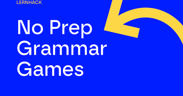 No Prep Grammar Games – meinUnterricht Lernhack