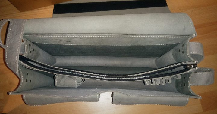 Meine neue Lehrertasche aus Leder